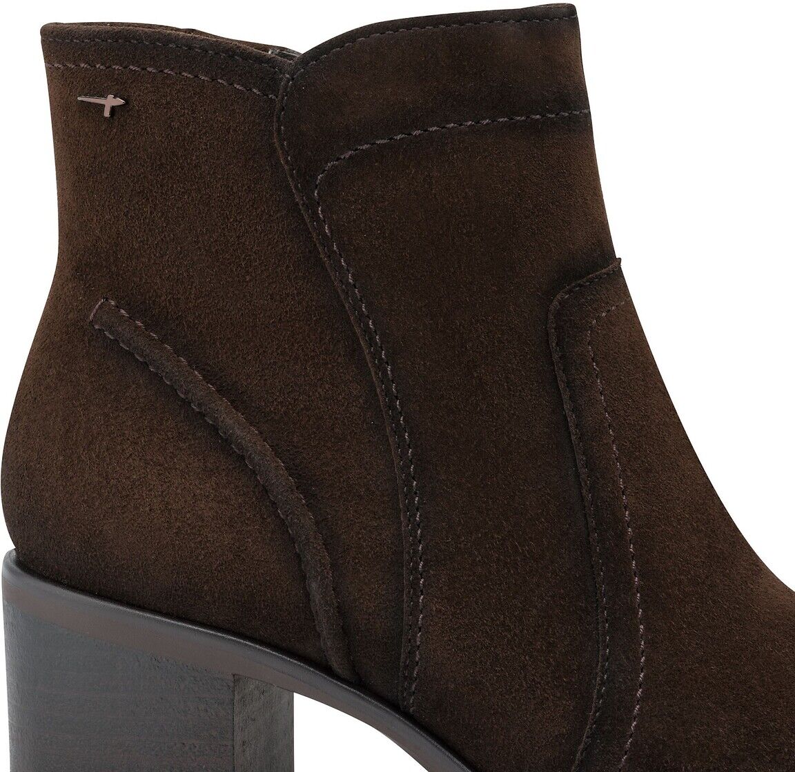 TAMARIS Bottines pointues en cuir