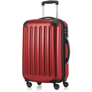 Hauptstadtkoffer Koffer Alex, erweiterbar, rot, Hartschale, 4 Rollen, 34 Liter, 35 x 55 x 20cm