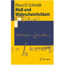 Mass und Wahrscheinlichkeit, Fachbücher von Klaus D. Schmidt