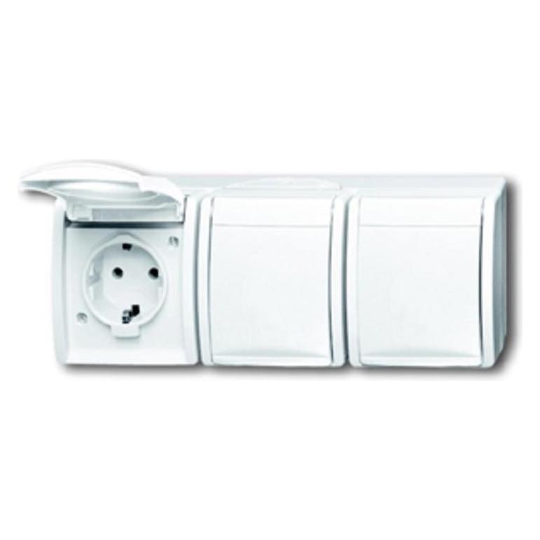 Busch-Jaeger SCHUKO-Dreifachsteckdose (2CKA002084A0712)