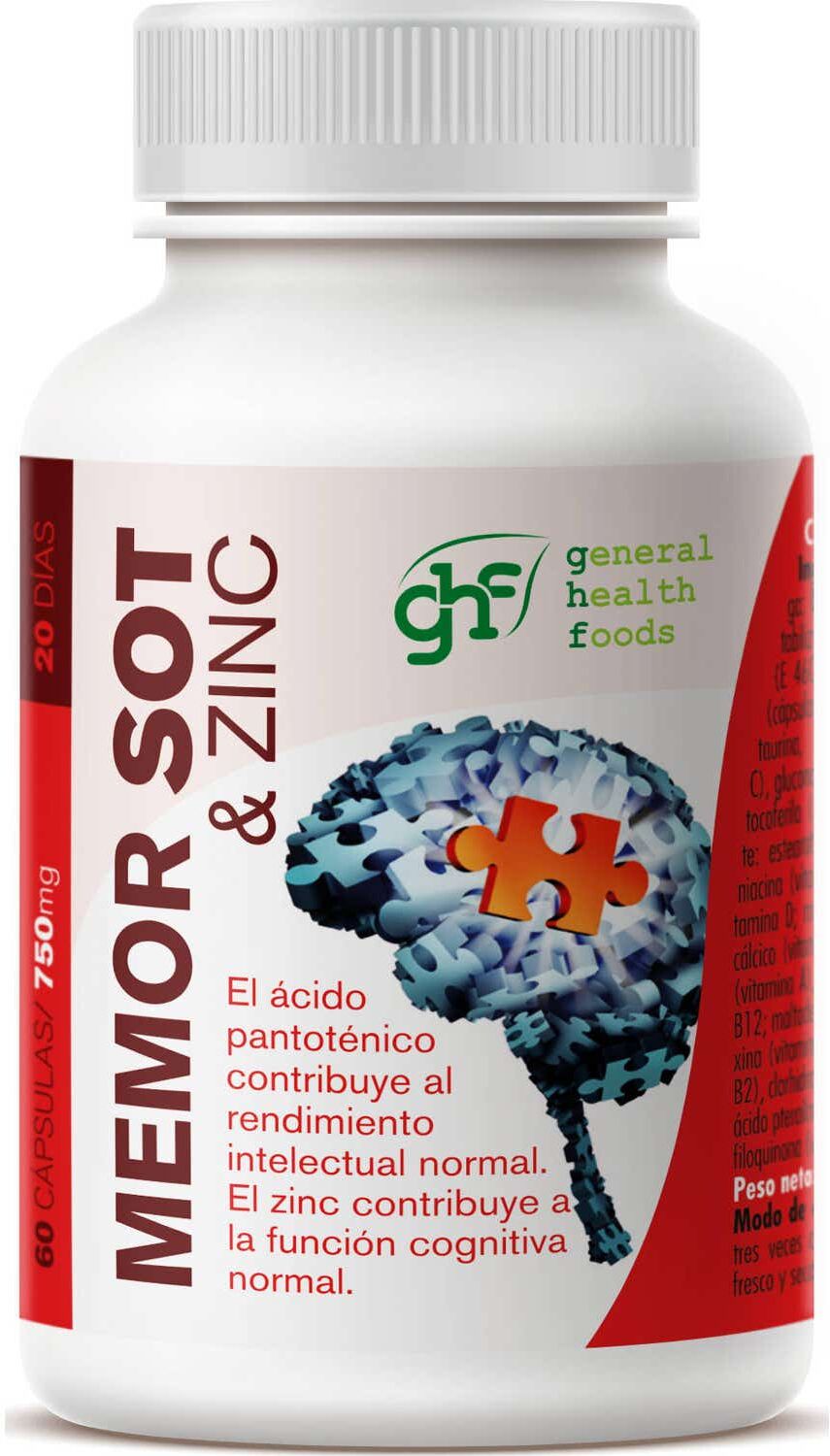 GHF Memor-Plus 750 mg 60 caps