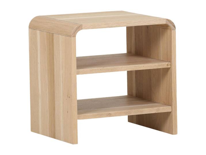 Landscape Nachtschrank, Eiche, Holz, Eiche, massiv, 50x50x40 cm, Holzmöbel, Holztische, Nachttische Holz