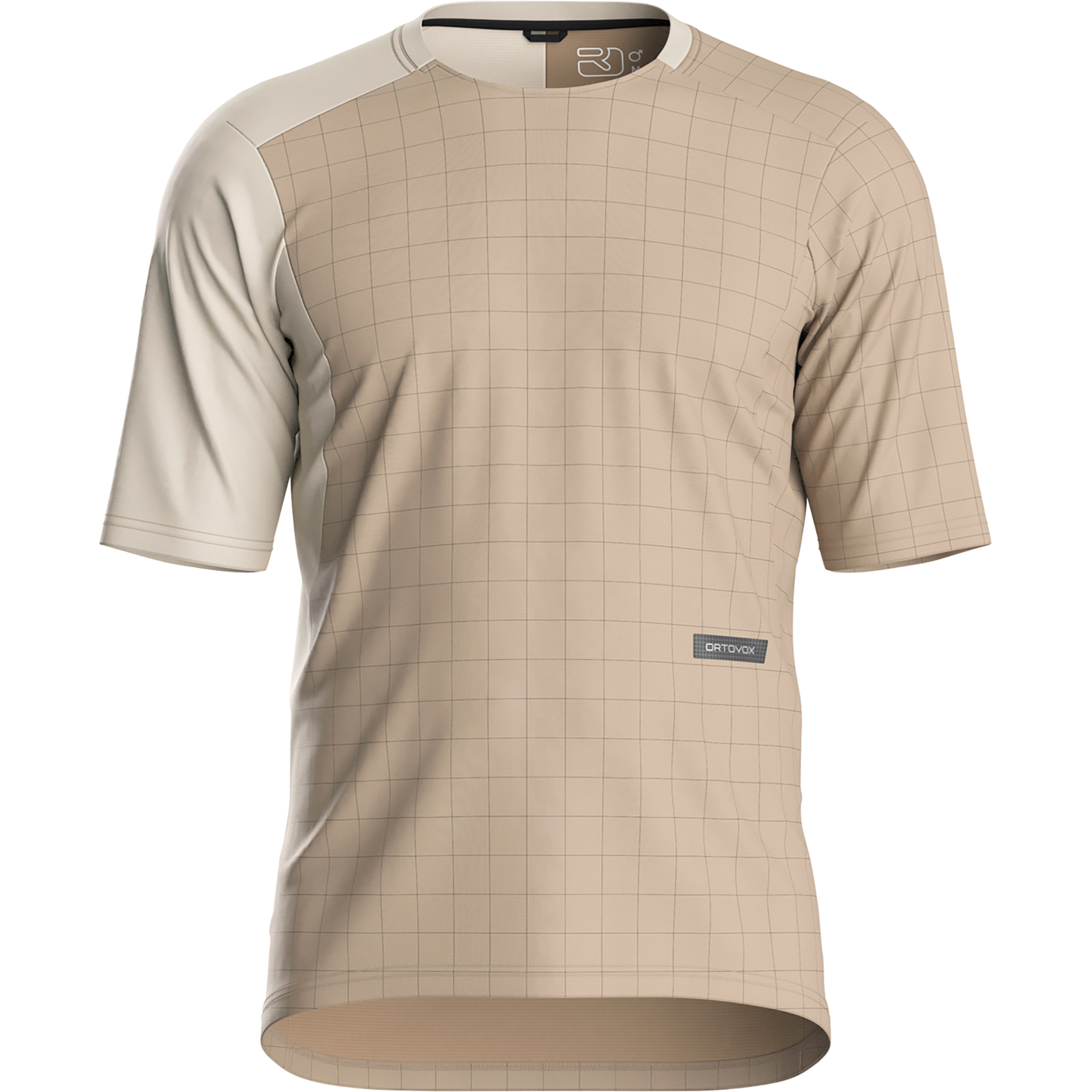 Ortovox Sequence Trail Herren T-Shirts beige Größe XXL Mountainbike Widerstandsfähig