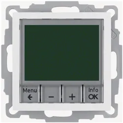Berker Temperaturregler, Thermostat, Weiss