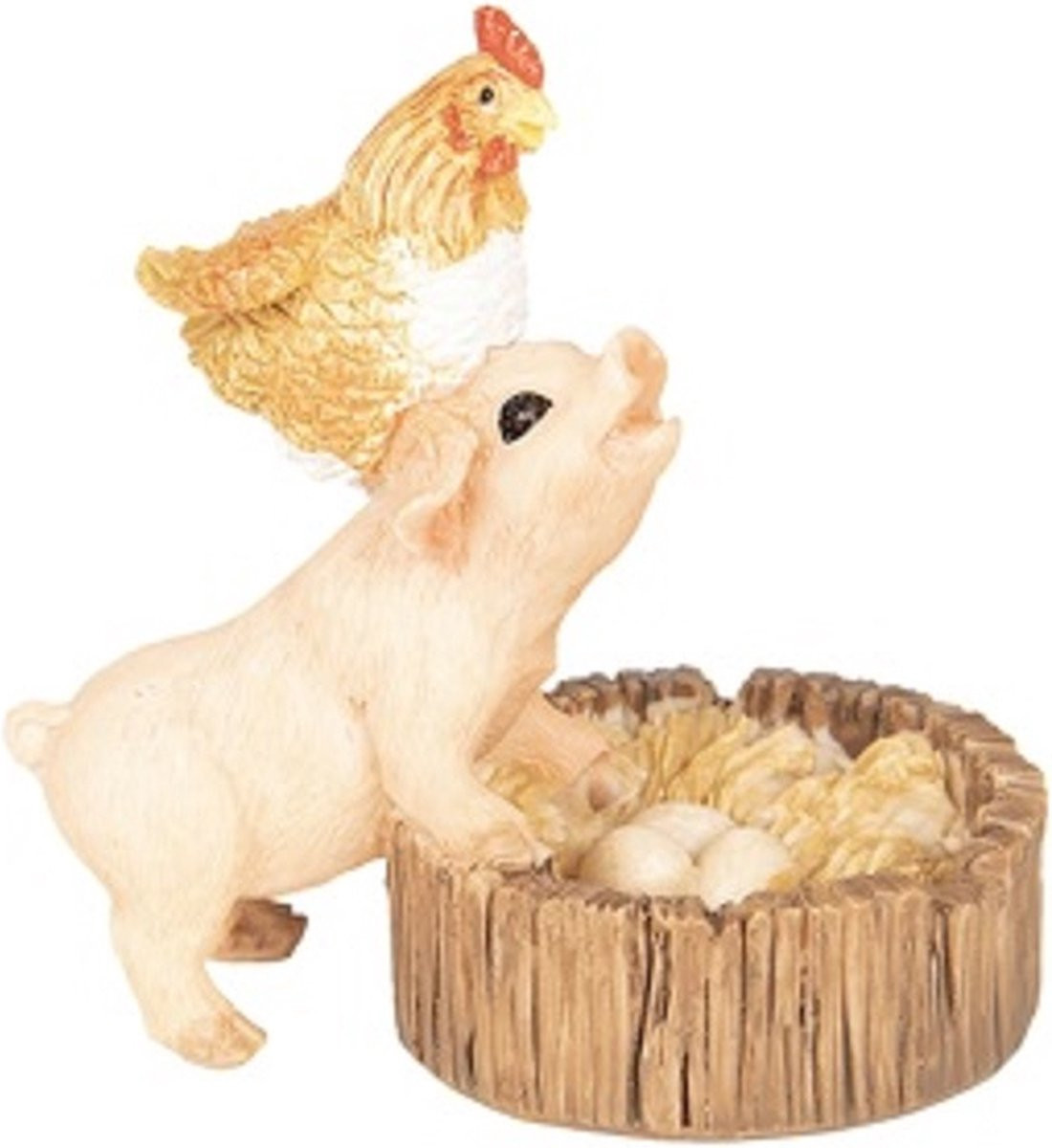 Decoratief varken voor op tafel
