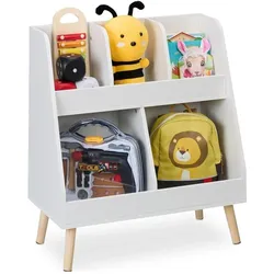 Relaxdays, Kinderregal, Kinderregal (60 x 30 x 66 cm)