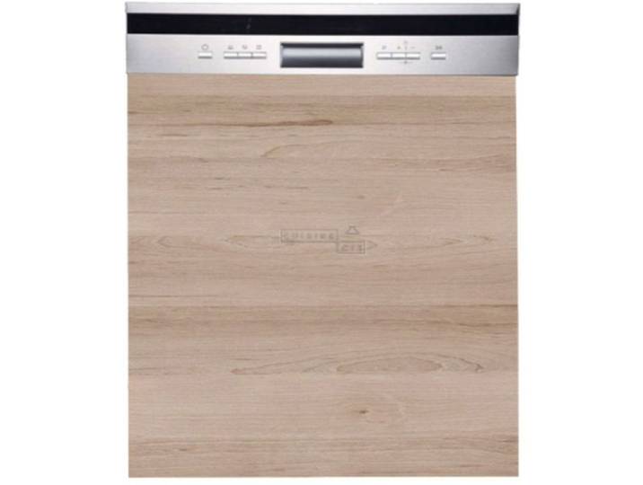Façade pour lave-vaisselle semi-intégrable Eco Chene Naturel L 60 cm - Cuisineandcie