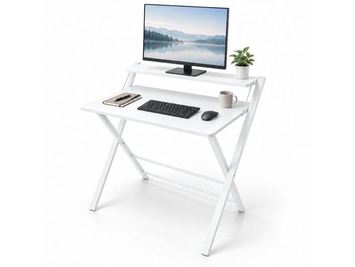 Relaxdays Klappbarer Schreibtisch Monitoraufsatz