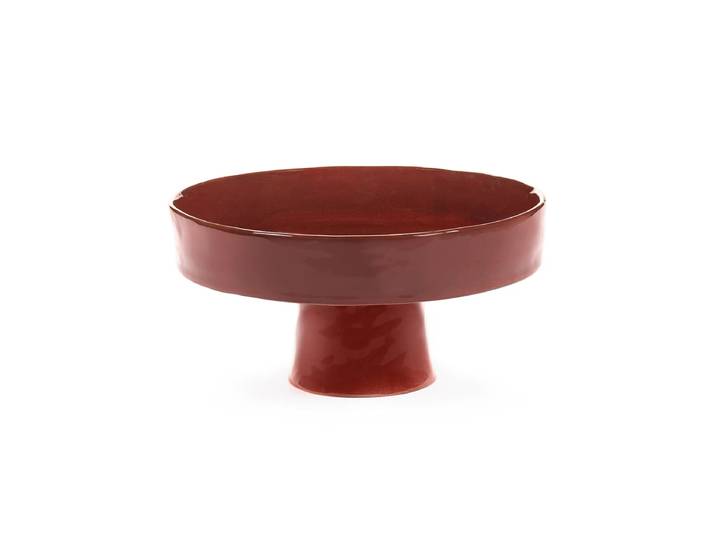 Serax - La Mère Servierteller, tief, Ø 25 x 12,5 cm, venetian red