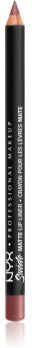 NYX Professional Makeup Suede Matte Lip Liner lápis mate para lábios tom 25 Whipped Cavier 1 g. Suede Matte Lip Liner