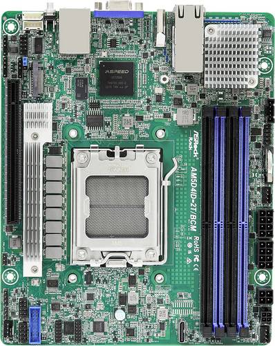 ASRock AM5D4ID-2T/BCM Mainboard Sockel (PC) AMD AM5 Formfaktor (Details) Mini-ITX