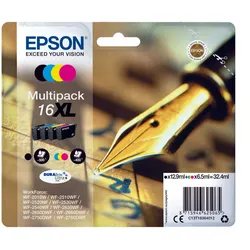 Epson Original 16XL Füller Druckerpatronen - 4er Multipack (C13T16364012)