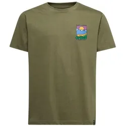 La Sportiva, Herren, Sportshirt, Always Climbing T-Shirt M - Herren T-Shirt für Klettern und Alltag (S), Grün, S