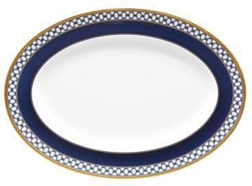 "Noritake Blueshire Oval Platter, 14"""