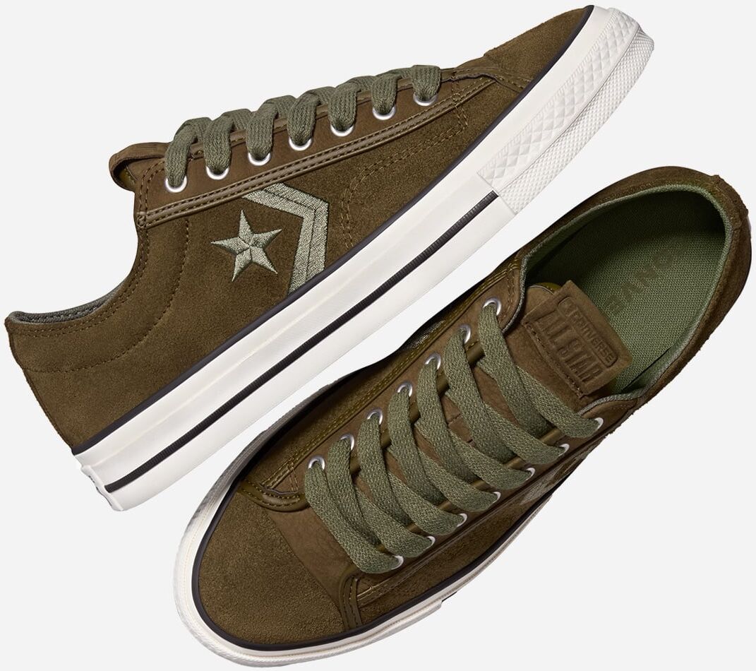 Converse Star Player 76 Ox M - Scarpe Sneakers - Uomo - Verde 40