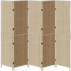 vidaXL, Paravent + Raumteiler, Elraner (5 paneele) (180 x 180 cm)