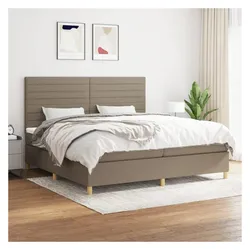 vidaXL, Boxspringbett, Boxspringbett (200 x 200 cm)