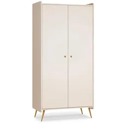 BABYKLEIDERSCHRANK 2 Türen Lunea Kaschmir