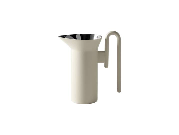 &tradition - Carafe Momento - Blanc - Acier - Designer Jaime Hayón
