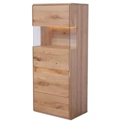 G+K Highboard Missouri Holz Braun Wildeiche