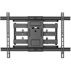 Maclean TV MC-881 TV-Halterung 37-80 Schwarz max Vesa 600x400 60kg (Wand, 60 kg, 37" - 80"), TV Wandhalterung, Schwarz