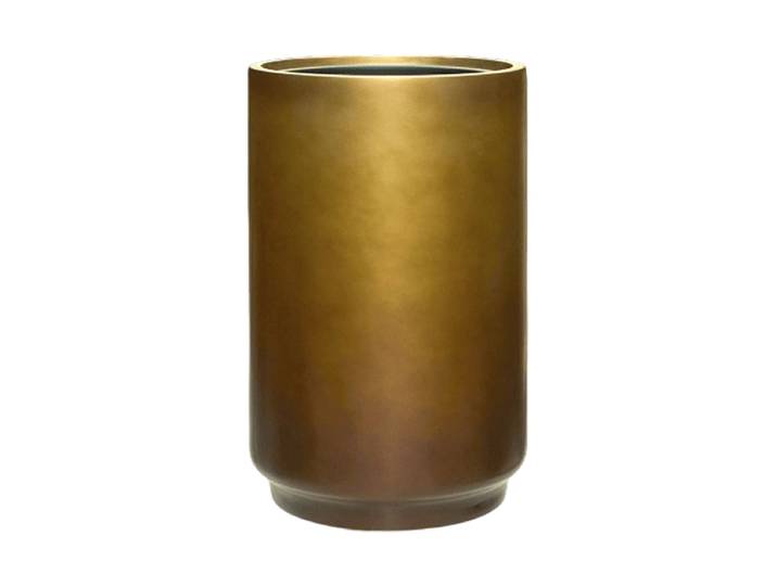 Hochwertiger Blumentopf „Gradient Zylinder“, verschiedene Grössen Honey matt Baq Design