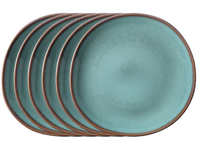 like. by Villeroy & Boch Frühstücks-Set Lave glace Frühstücksteller 23,5 cm Set6