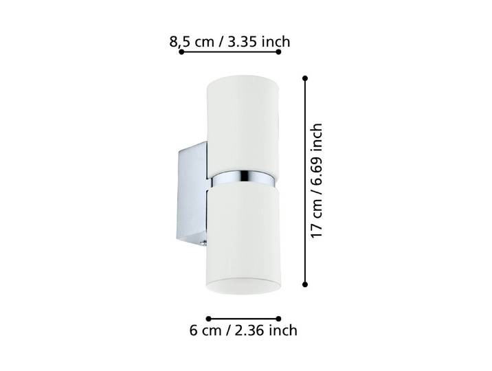 Eglo LED-Wandleuchte Passa Gu10 inkl.