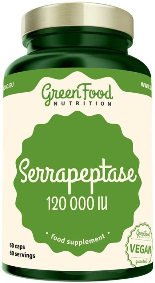 Green Food GreenFood Nutrition Serrapeptase 120.000 IU Kapseln 60stk