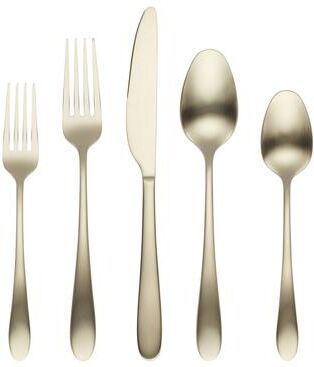 Cambridge Poet Champagne Satin 20-Piece Flatware Set