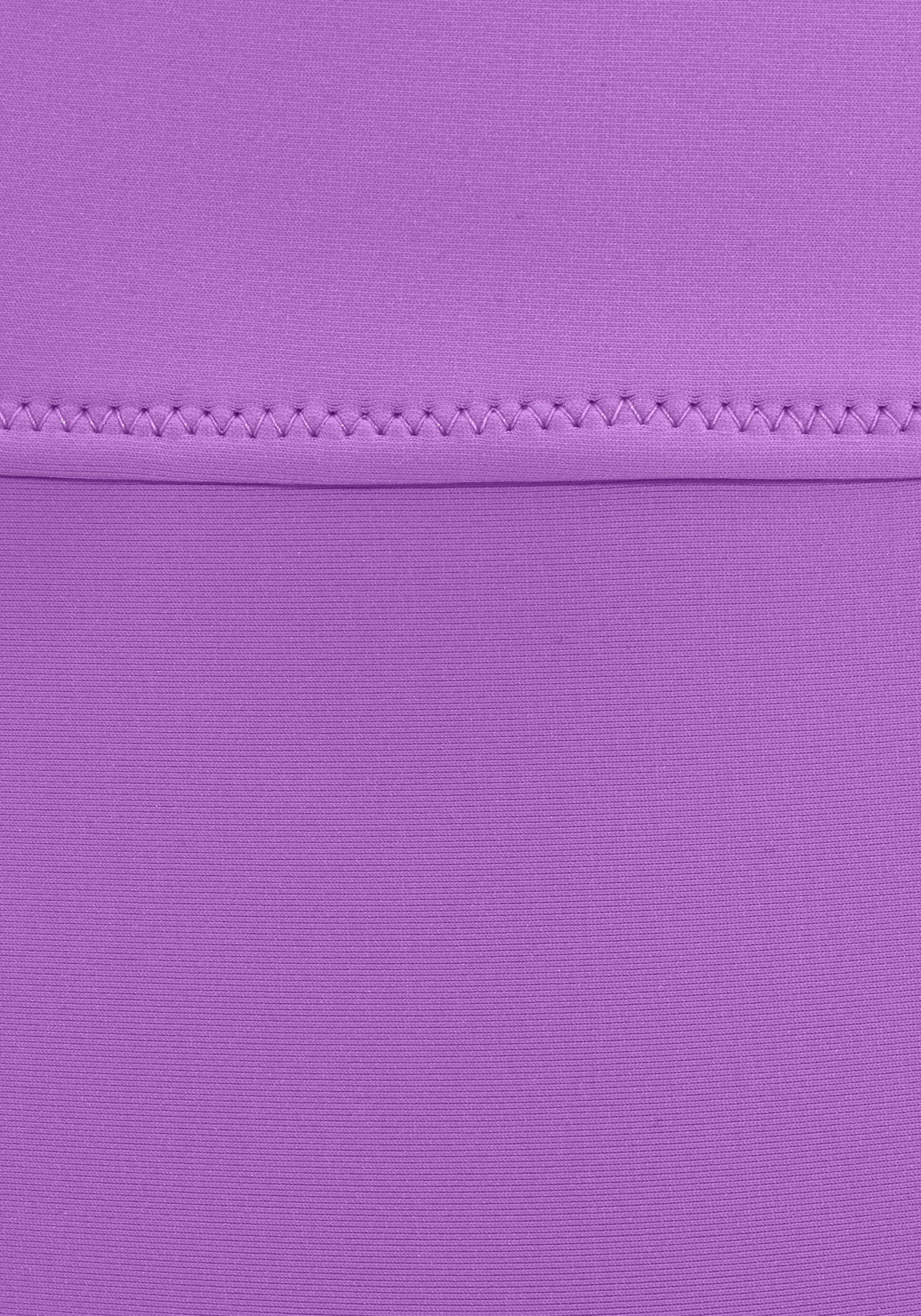 Bikini-Hotpants S.OLIVER "Spain", Damen, Gr. 42, N-Gr, lila, Microfaser, Polyamid, unifarben, Badehosen Bikini-Hotpants, unifarben lila 42, N-Gr