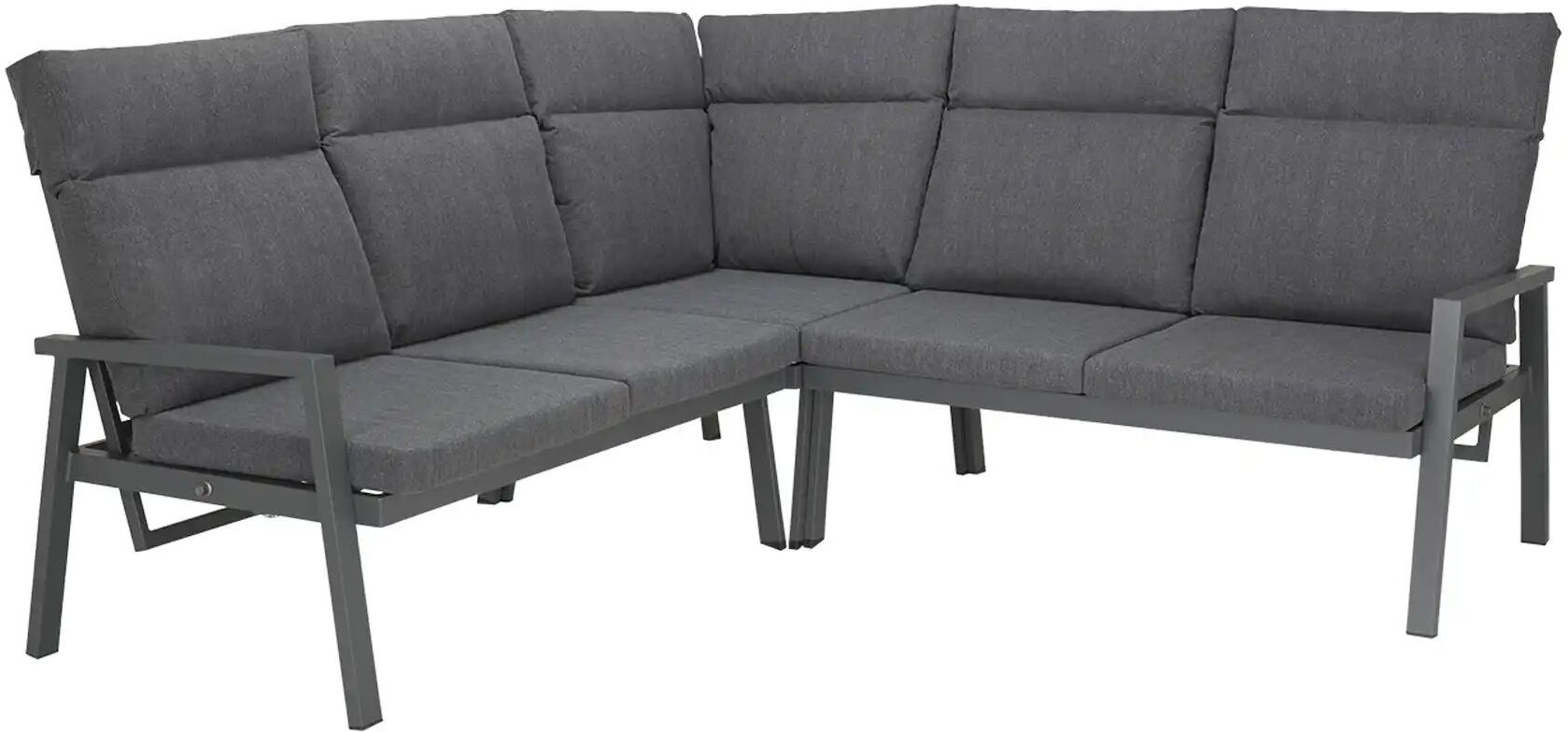 Höffner Lounge-Set  Bristol ¦ grau