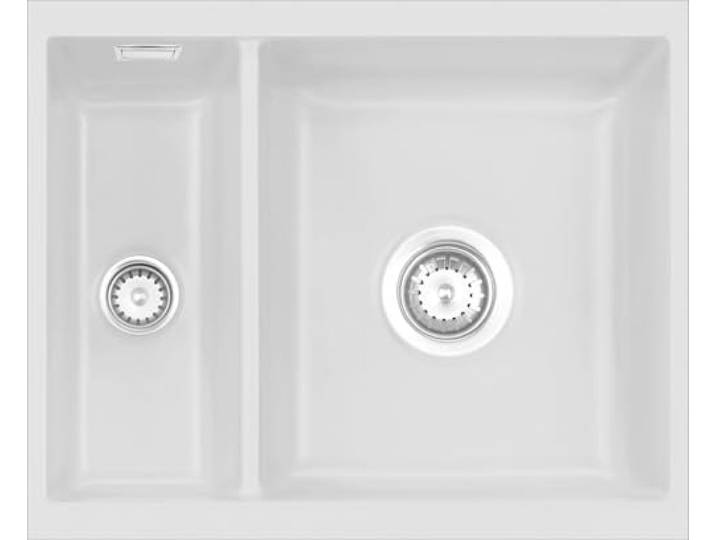 Unterbauspüle KeraDomo MERA 60 U/g in SATIN mit Excenterbedienung