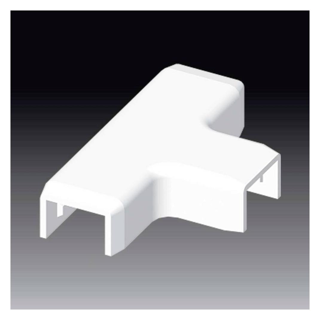 Kopos 8684 HB T-Abzweigung (B x H) 15 mm x 10 mm 1 St. Weiss (8684_HB)
