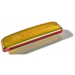 Hohner Golden Melody 40 C-Mundharmonika - Tremolo-Mundharmonika