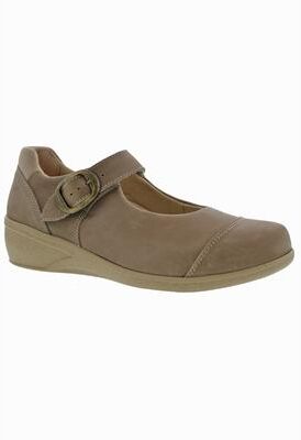 Women's Jillian Flats by Drew in Taupe Leather (Size 12 M)