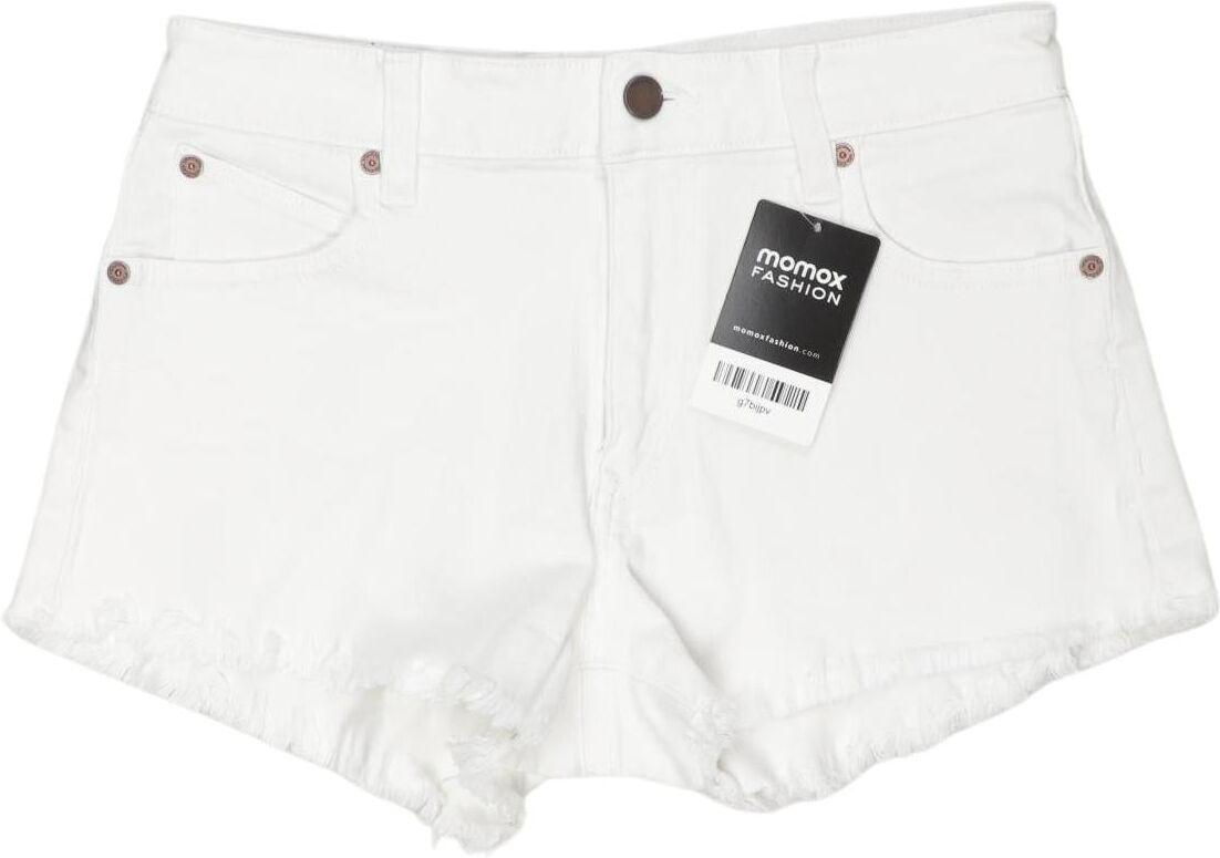 Volcom Damen Shorts, Weiß, Gr. W26, Elasthan / Baumwolle - Second Hand