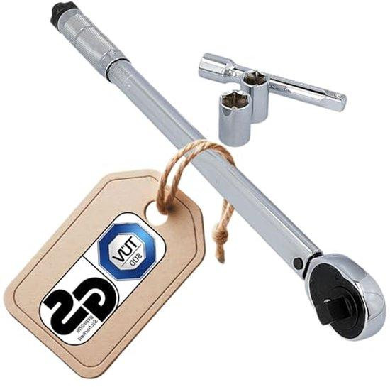 Unitec Momentsleutel Aandraaisleutel Verstelbaar 40-210 Nm 1/2 inch Zilver