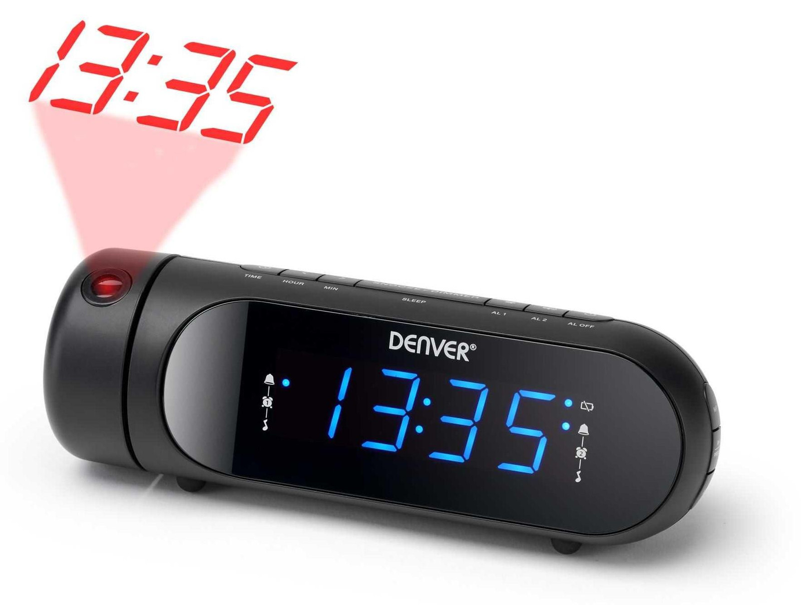 Denver Electronics CPR-700 Radio-wekker FM, zwart