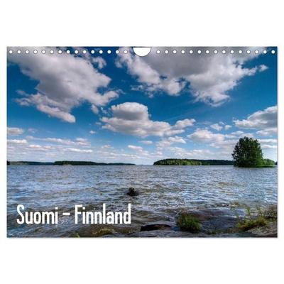 Suomi – Finnland (Wandkalender 2027 DIN A4 quer), CALVENDO Monatskalender
