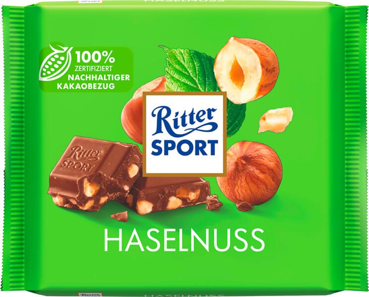 Ritter SPORT Haselnuss Schokolade 100,0 g 5211777006