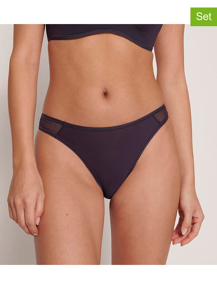 Sloggi 2er-Set: Slips in Lila - M