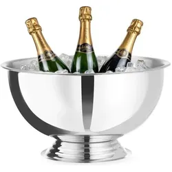 BarUp Champagner-Kühler,, 13L, ⌀393x(H)214mm, Flaschenkühler, Silber