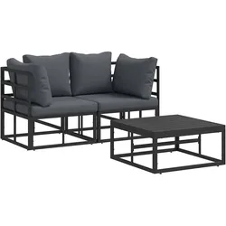 vidaXL, Gartenlounge, Pearl (Tisch +2x Ecke)
