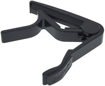 Dunlop Trigger Capo Acoustic Flat BK Schwarz