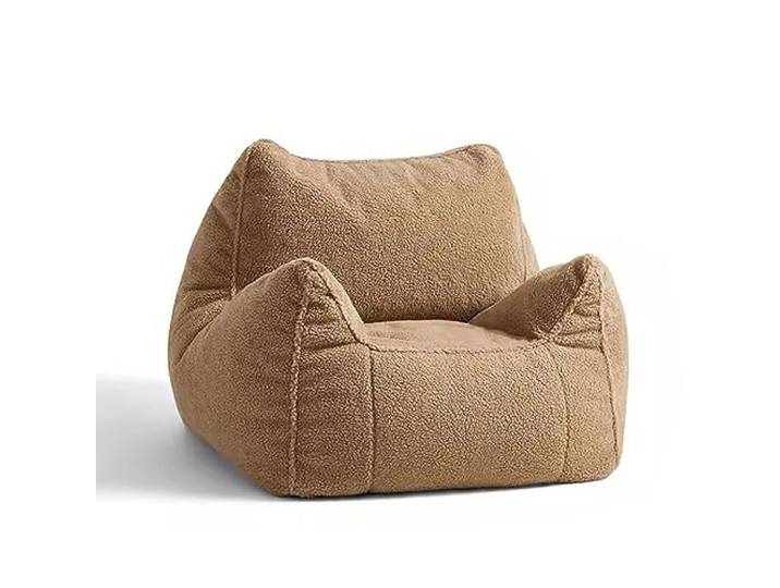 Sofa-Sessel Einzelnes kleines Sofa, Zuhause, Wohnzimmer, kann auf dem Balkon schlafen und liegen, Einzelstuhl, einfaches Samt-Lazy-Sofa, Freizeitsofa