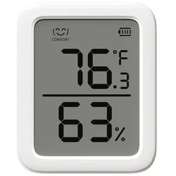 SwitchBot Meter Plus Drinnen Temperatur- & Feuchtigkeitssensor Freistehend Kabellos