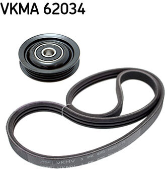Skf Keilrippenriemensatz Vkma 62034 Für Fiat Chevrolet Nissan