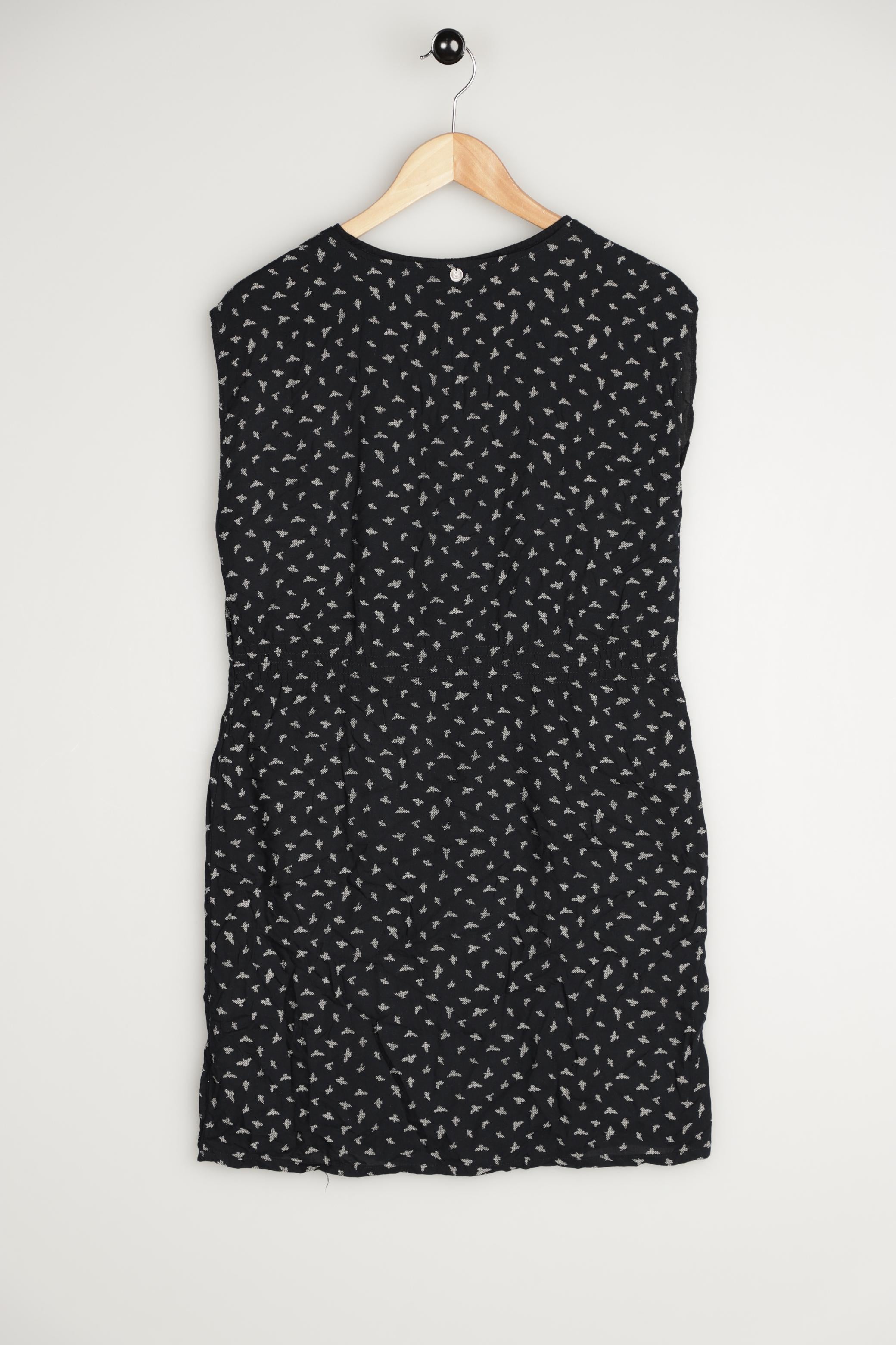 Marc O' Polo Campus by Marc O Polo Damen Kleid, Schwarz, Gr. XS, Viskose / Baumwolle - Second Hand