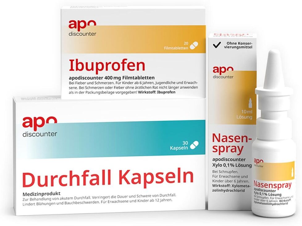 Reiseapotheke Set von apodiscounter